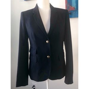 NWT J. Crew “Schoolboy” Fitted Blazer - Navy Blue